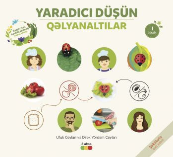 Yaradıcı düşün - qəlyanaltılar kitabı, əsəri, nəşri, çap məhsulu