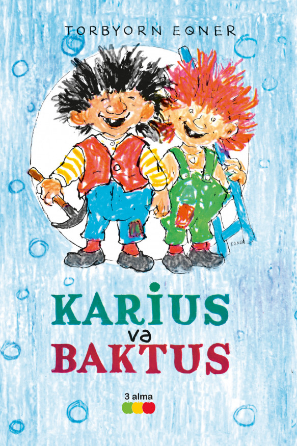 Karius və Baktus kitabı, əsəri, nəşri, çap məhsulu
