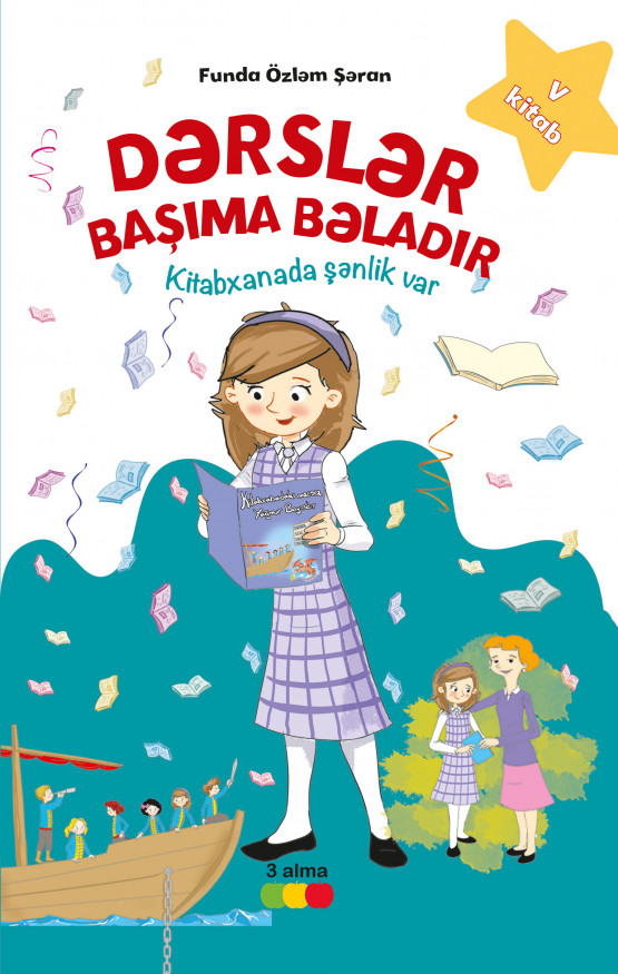 Kitabxanada şənlik var kitabı, əsəri, nəşri, çap məhsulu